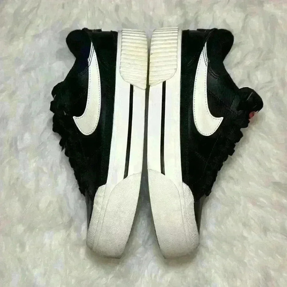 Nike Court Legacy Leather Lift Womens Platform Trainers DM7590 001 US Size 7.5 - Picture 7 of 13